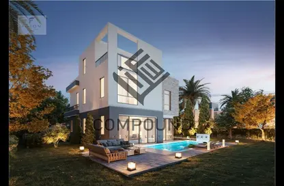 Villa - 4 Bedrooms - 4 Bathrooms for sale in Lake West - Sheikh Zayed Compounds - Sheikh Zayed City - Giza
