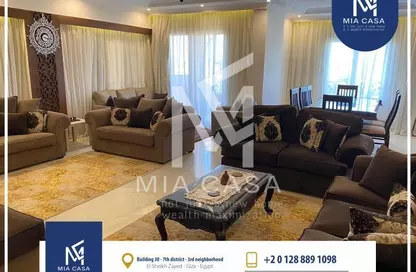 Apartment - 3 Bedrooms - 2 Bathrooms for sale in 13th District - Sheikh Zayed City - Giza