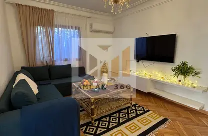 شقة - 2 غرف نوم - 2 حمامات للايجار في شارع سليمان جوهر - الدقي - الجيزة