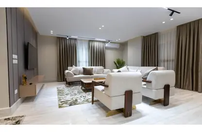 Apartment - 3 Bedrooms - 3 Bathrooms for rent in Omar Zaafan St. - 1st Zone - Nasr City - Cairo