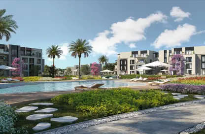 Apartment - 2 Bedrooms - 1 Bathroom for sale in Garden Lakes - 6 October Compounds - 6 October City - Giza