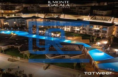 Chalet - 3 Bedrooms - 1 Bathroom for sale in IL Monte Galala - Al Ain Al Sokhna - Suez