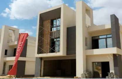 Twin House - 3 Bedrooms - 4 Bathrooms for sale in Saada Compound - New Cairo City - Cairo