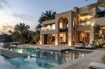 فيلا - 6 غرف نوم - 6 حمامات للبيع في جريان - مدينة زايد الجديدة - الشيخ زايد - الجيزة