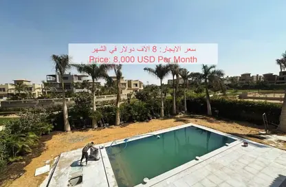 فيلا - 7 غرف نوم - 6 حمامات للايجار في بالم هيلز قطامية - كمبوندات القطامية - القطامية - مدينة القاهرة الجديدة - القاهرة