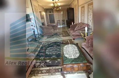 Apartment - 3 Bedrooms - 2 Bathrooms for rent in Al Geish Road - El Montazah - Hay Than El Montazah - Alexandria