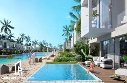 دوبلكس - 3 غرف نوم - 2 حمامات للبيع في ازها الساحل الشمالي - راس الحكمة - الساحل الشمالي