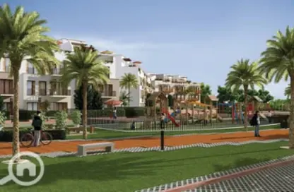 Apartment - 1 Bedroom - 1 Bathroom for sale in Porto October - Green Belt - 6 October City - Giza