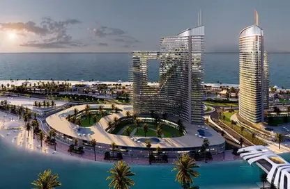 Apartment - 1 Bedroom - 1 Bathroom for sale in The Gate Towers - New Alamein City - Al Alamein - North Coast