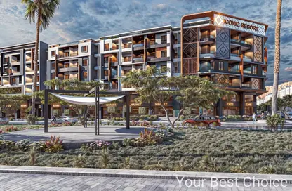 Apartment - 2 Bedrooms - 1 Bathroom for sale in El Hadaba District - Hurghada - Red Sea