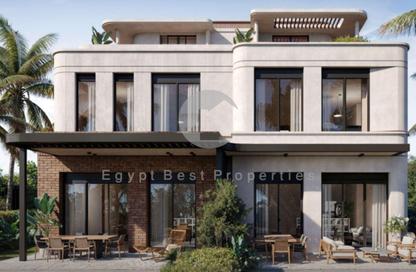 Apartment - 3 Bedrooms - 3 Bathrooms for sale in Crescent Walk - 5th Settlement Compounds - The 5th Settlement - New Cairo City - Cairo