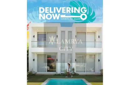 Townhouse - 3 Bedrooms - 3 Bathrooms for sale in Sia Lagoon - Al Alamein - North Coast