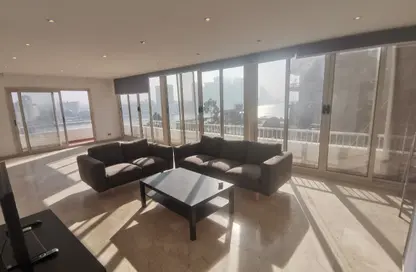 Apartment - 3 Bedrooms - 3 Bathrooms for rent in Mohamed Mazhar St. - Zamalek - Cairo