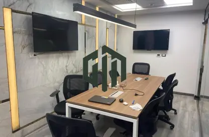Office Space - Studio - 1 Bathroom for rent in Cairo Festival City - North Investors Area - New Cairo City - Cairo