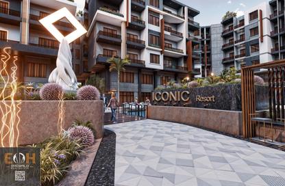 Apartment - 2 Bedrooms - 1 Bathroom for sale in El Hadaba District - Hurghada - Red Sea