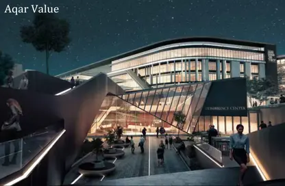 Office Space - Studio - 1 Bathroom for sale in Hyde Park Business District Mall - South Teseen St. - The 5th Settlement - New Cairo City - Cairo