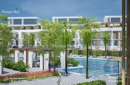 Apartment - 3 Bedrooms - 1 Bathroom for sale in Magawish Resort - Hurghada Resorts - Hurghada - Red Sea