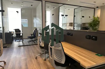 Office Space - Studio - 1 Bathroom for rent in Bank Center Street - South Teseen St. - The 5th Settlement - New Cairo City - Cairo