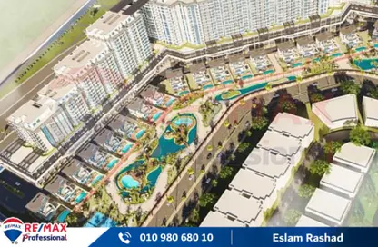 شقة - 3 غرف نوم - 2 حمامات للبيع في في صوارى - ووترفرونت - صوارى - كمبوندات الاسكندرية - الاسكندرية