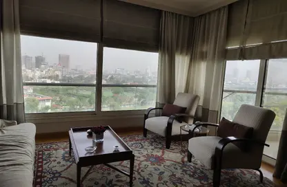 Apartment - 2 Bedrooms - 4 Bathrooms for rent in Bahaa Eldeen Krakoush St. - Zamalek - Cairo