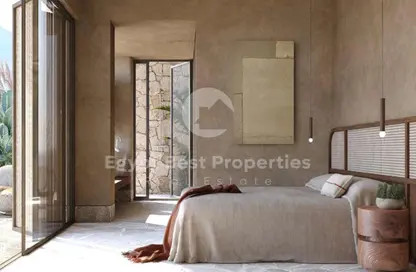 Chalet - 2 Bedrooms - 2 Bathrooms for sale in Ramla Lakeside - Qesm Ad Dabaah - North Coast