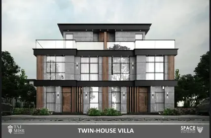 Villa - 5 Bedrooms - 7+ Bathrooms for sale in DeJoya Residence - New Zayed City - Sheikh Zayed City - Giza