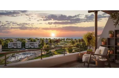 Chalet - 2 Bedrooms - 2 Bathrooms for sale in Hacienda West - Ras Al Hekma - North Coast Chalet - 2 Bedrooms - 2 Bathrooms for sale in Hacienda West - Ras Al Hekma - North Coast