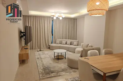 Apartment - 3 Bedrooms - 2 Bathrooms for rent in Park Side Residence - Zed Towers - Sheikh Zayed Compounds - Sheikh Zayed City - Giza