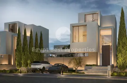Villa - 5 Bedrooms - 6 Bathrooms for sale in Hills of one - New Zayed City - Sheikh Zayed City - Giza