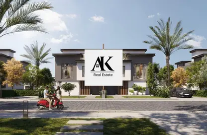 Twin House - 3 Bedrooms - 4 Bathrooms for sale in Creek Town - The 1st Settlement - New Cairo City - Cairo