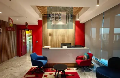 Office Space - Studio - 1 Bathroom for rent in Bank Center Street - South Teseen St. - The 5th Settlement - New Cairo City - Cairo