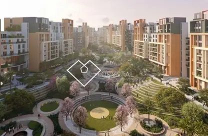 Apartment - 2 Bedrooms - 2 Bathrooms for sale in Village Views - Zed Towers - Sheikh Zayed Compounds - Sheikh Zayed City - Giza