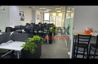 Office Space - Studio - 1 Bathroom for rent in The Lane - 26th of July Corridor - Sheikh Zayed City - Giza