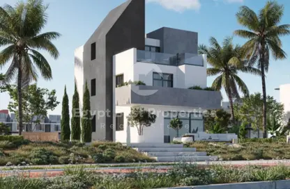 Villa - 6 Bedrooms - 6 Bathrooms for sale in Rivers - New Zayed City - Sheikh Zayed City - Giza