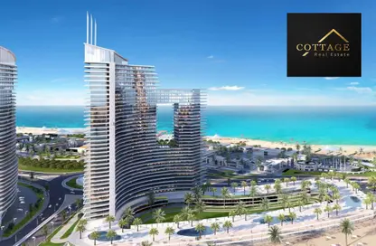 Apartment - 2 Bedrooms - 2 Bathrooms for sale in The Gate Towers - New Alamein City - Al Alamein - North Coast