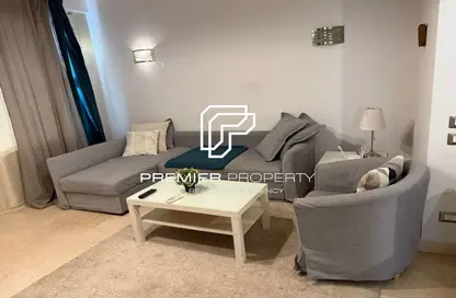 Apartment - 1 Bedroom - 1 Bathroom for rent in Palm Hills Village Gate - South Investors Area - New Cairo City - Cairo