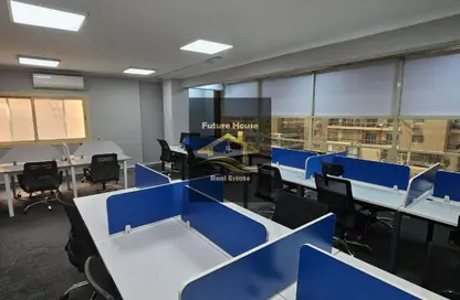 Office Space - Studio - 2 Bathrooms for rent in Al Laselky St. - El Laselky - New Maadi - Hay El Maadi - Cairo