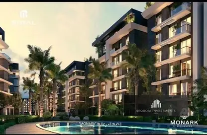 شقة - 2 غرف نوم - 2 حمامات للبيع في مونارك - كمبوندات مدينة المستقبل - مدينة المستقبل - القاهرة