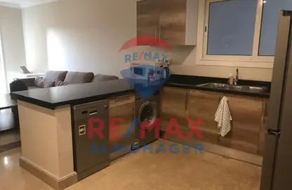 Apartment - 1 Bedroom - 1 Bathroom for rent in New Giza - Cairo Alexandria Desert Road - 6 October City - Giza