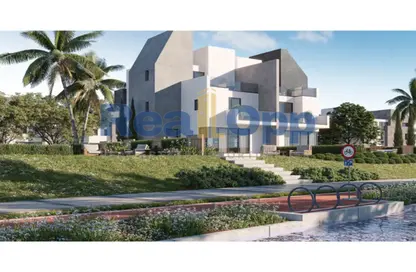 Townhouse - 5 Bedrooms - 4 Bathrooms for sale in Rivers - New Zayed City - Sheikh Zayed City - Giza