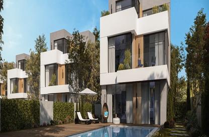 Townhouse - 3 Bedrooms - 3 Bathrooms for sale in Lugar - New Zayed City - Sheikh Zayed City - Giza