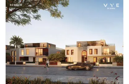 Twin House - 4 Bedrooms - 4 Bathrooms for sale in Vye Sodic - New Zayed City - Sheikh Zayed City - Giza