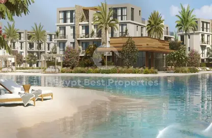 شاليه - 2 غرف نوم - 2 حمامات للبيع في الماظه باي - قسم مرسي مطروح - الساحل الشمالي