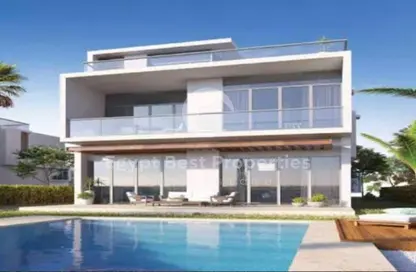 Chalet - 2 Bedrooms - 2 Bathrooms for sale in Mazarine - New Alamein City - Al Alamein - North Coast