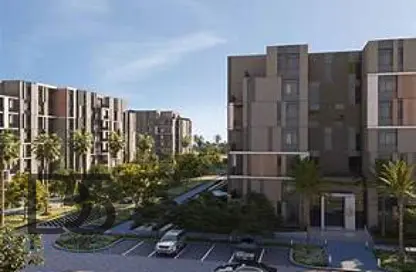 Apartment - 2 Bedrooms - 1 Bathroom for sale in Swan Lake Residence - 5th Settlement Compounds - The 5th Settlement - New Cairo City - Cairo