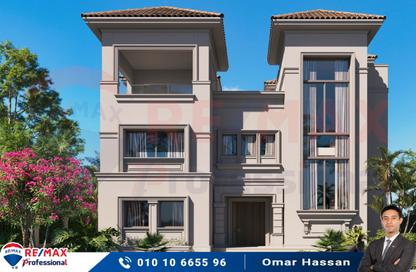فيلا - 6 غرف نوم - 4 حمامات للبيع في اليكس ويست - كمبوندات الاسكندرية - الاسكندرية