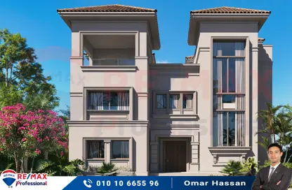 فيلا - 6 غرف نوم - 4 حمامات للبيع في اليكس ويست - كمبوندات الاسكندرية - الاسكندرية