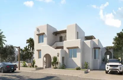 Chalet - 2 Bedrooms - 3 Bathrooms for sale in Hacienda Waters - Qesm Ad Dabaah - North Coast