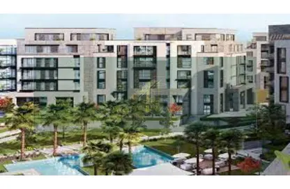 Apartment - 2 Bedrooms - 2 Bathrooms for sale in Swan Lake Residence - 5th Settlement Compounds - The 5th Settlement - New Cairo City - Cairo