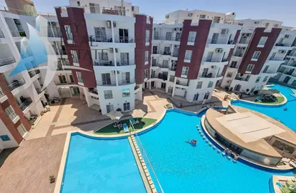 شقة - 2 غرف نوم - 1 حمام للبيع في اكوا بالمز ريزورت - منتجعات الغردقة - الغردقة - محافظة البحر الاحمر